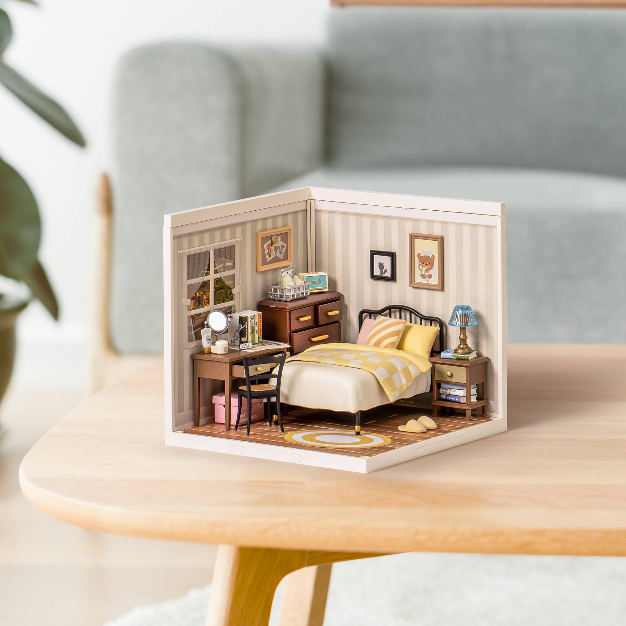 Rolife® Super Creator Sweet Dream Bedroom DIY Miniature Kit